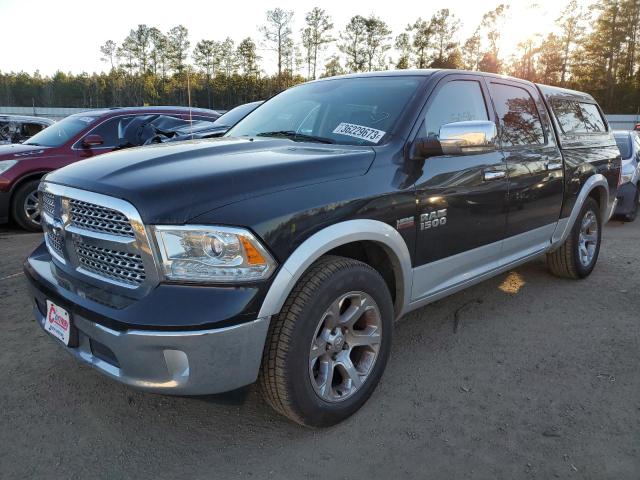 1C6RR6NT5GS147939 - 2016 RAM 1500 LARAMIE BLACK photo 1