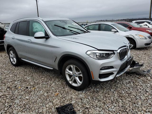 5UXTY5C04LLT38520 - 2020 BMW X3 XDRIVE30I GRAY photo 4