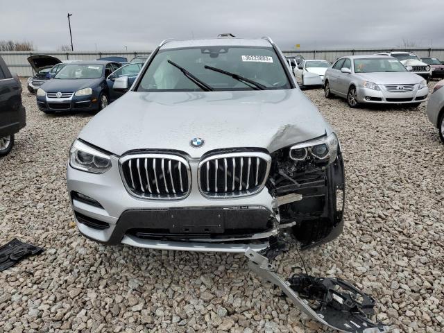 5UXTY5C04LLT38520 - 2020 BMW X3 XDRIVE30I GRAY photo 5