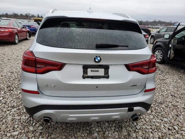 5UXTY5C04LLT38520 - 2020 BMW X3 XDRIVE30I GRAY photo 6