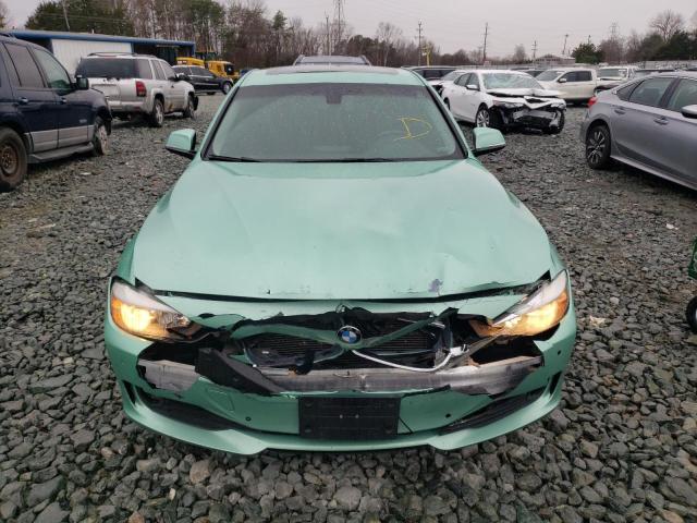 WBA3C3G58FNS76538 - 2015 BMW 320 I XDRIVE TURQUOISE photo 5