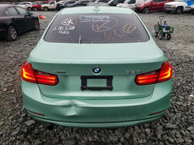 WBA3C3G58FNS76538 - 2015 BMW 320 I XDRIVE TURQUOISE photo 6