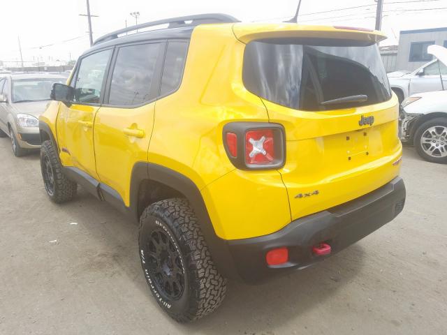 ZACCJBCB2HPE77912 - 2017 JEEP RENEGADE TRAILHAWK  photo 3