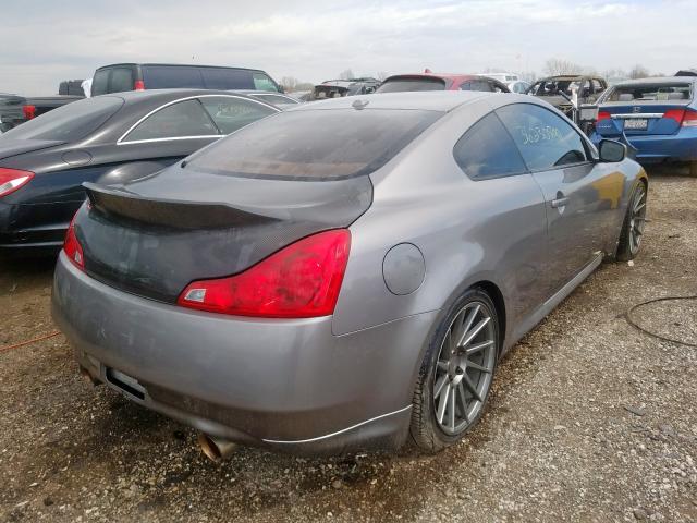 JNKCV64E28M127584 - 2008 INFINITI G37 BASE  photo 4