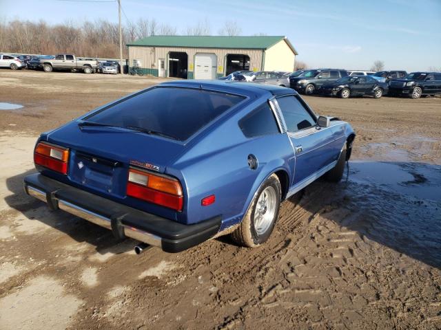 JN1HZ04S9BX402813 - 1981 DATSUN 280ZX BLUE photo 3