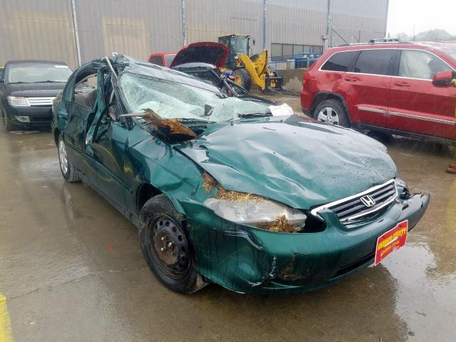 2HGEJ6618YH550531 - 2000 HONDA CIVIC BASE  photo 1