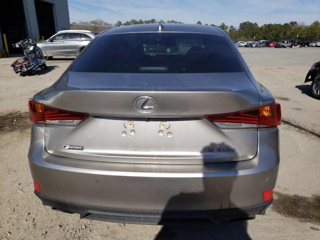 JTHBA1D25K5092752 - 2019 LEXUS IS 300 GRAY photo 6