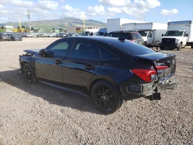 2HGFE2F59NH518848 - 2022 HONDA CIVIC SPORT BLACK photo 2