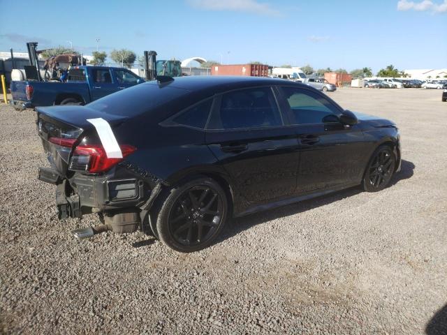 2HGFE2F59NH518848 - 2022 HONDA CIVIC SPORT BLACK photo 3