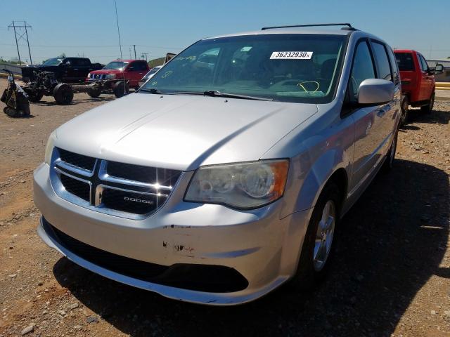 2C4RDGCG3CR206100 - 2012 DODGE GRAND CARAVAN SXT  photo 2