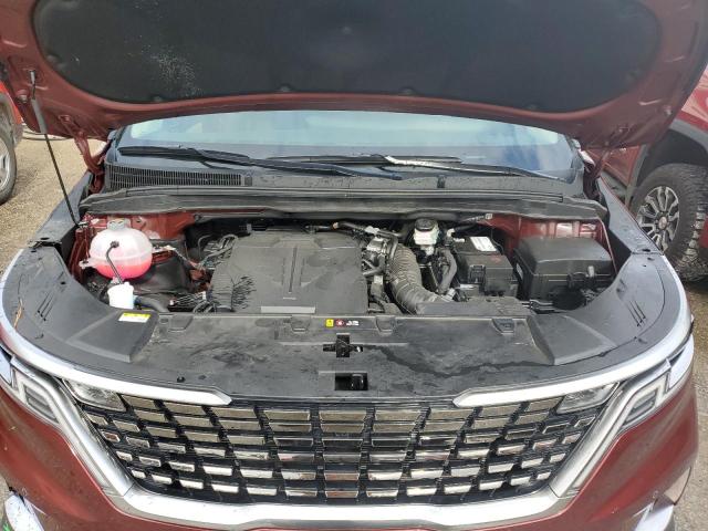 KNDNE5H38P6216401 - 2023 KIA CARNIVAL SX MAROON photo 12