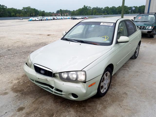 KMHDN45D63U684566 - 2003 HYUNDAI ELANTRA GLS  photo 2