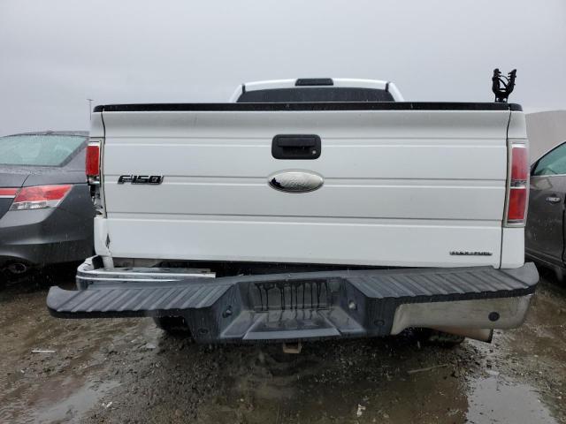 1FTFX1CF0BFB99725 - 2011 FORD F150 SUPER CAB WHITE photo 6