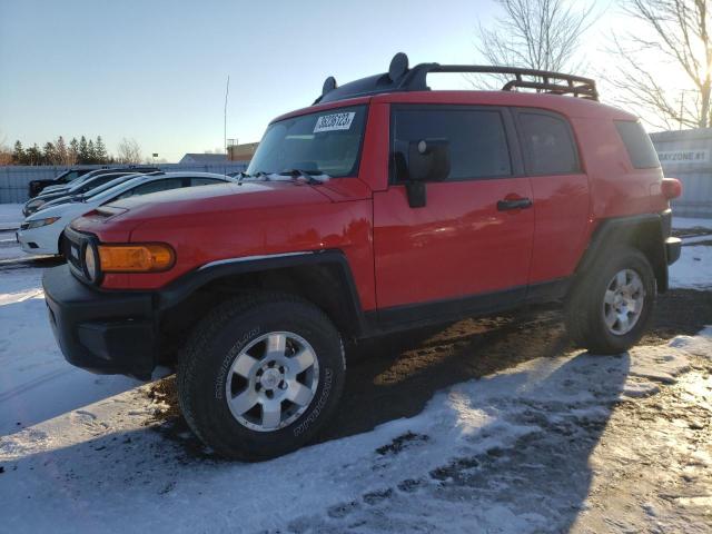 JTEBU4BF2CK128363 - 2012 TOYOTA FJ CRUISER RED photo 1