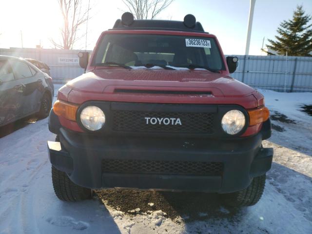 JTEBU4BF2CK128363 - 2012 TOYOTA FJ CRUISER RED photo 5