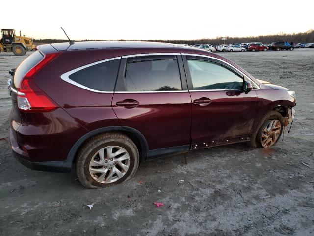 2HKRM3H5XFH549486 - 2015 HONDA CR-V EX BURGUNDY photo 3