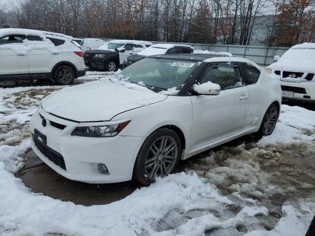 JTKJF5C75B3018528 - 2011 TOYOTA SCION TC WHITE photo 1