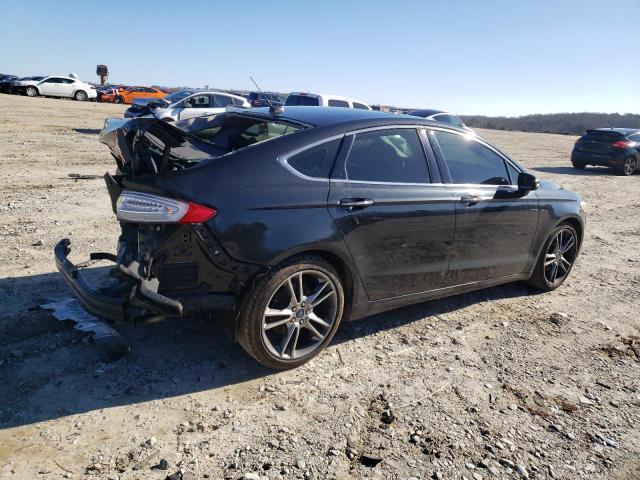 3FA6P0K92ER217449 - 2014 FORD FUSION SE TITANIUM BLACK photo 3