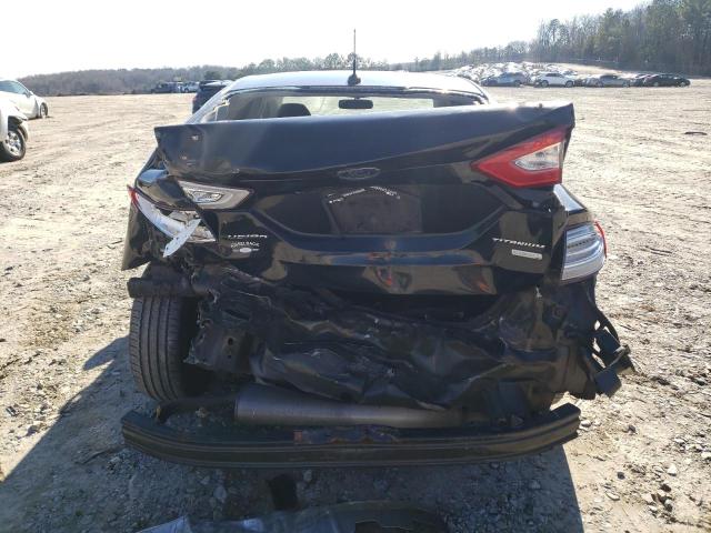 3FA6P0K92ER217449 - 2014 FORD FUSION SE TITANIUM BLACK photo 6