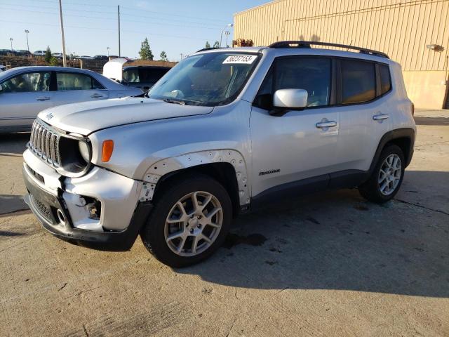 ZACNJABB5KPK19179 - 2019 JEEP RENEGADE LATITUDE SILVER photo 1