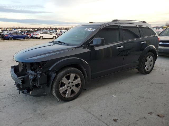 3D4PG6FVXAT184662 - 2010 DODGE JOURNEY R/T BLACK photo 1