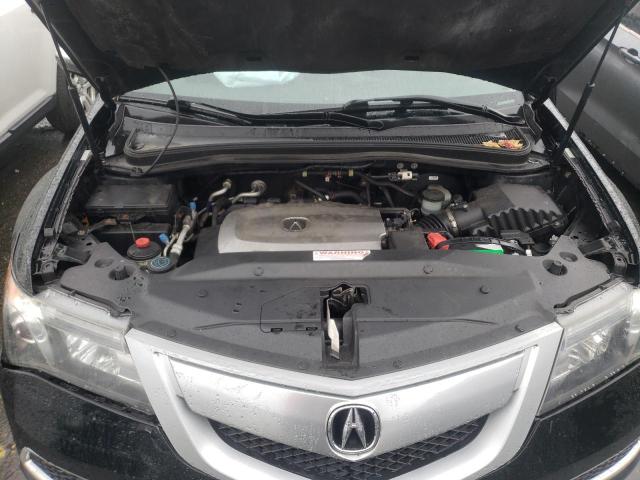 2HNYD2H67BH515761 - 2011 ACURA MDX TECHNOLOGY 黑色 照片 12