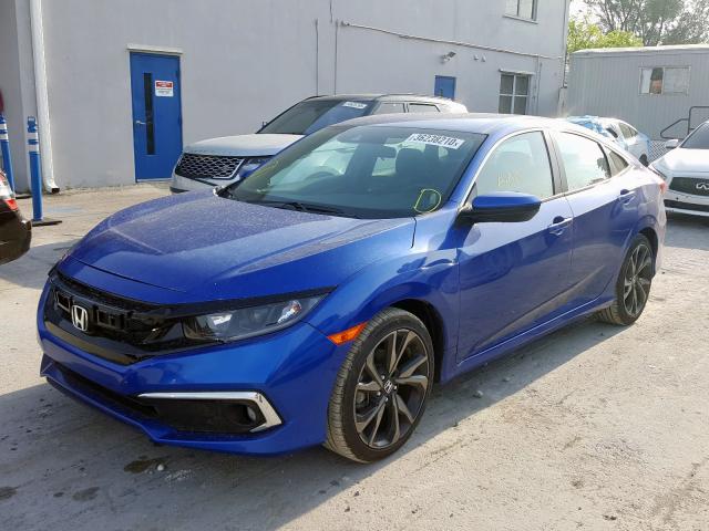 2HGFC2F81KH575511 - 2019 HONDA CIVIC SPORT  照片 2