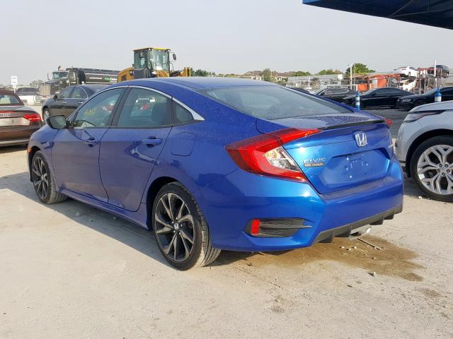 2HGFC2F81KH575511 - 2019 HONDA CIVIC SPORT  照片 3