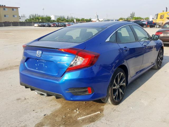 2HGFC2F81KH575511 - 2019 HONDA CIVIC SPORT  photo 4