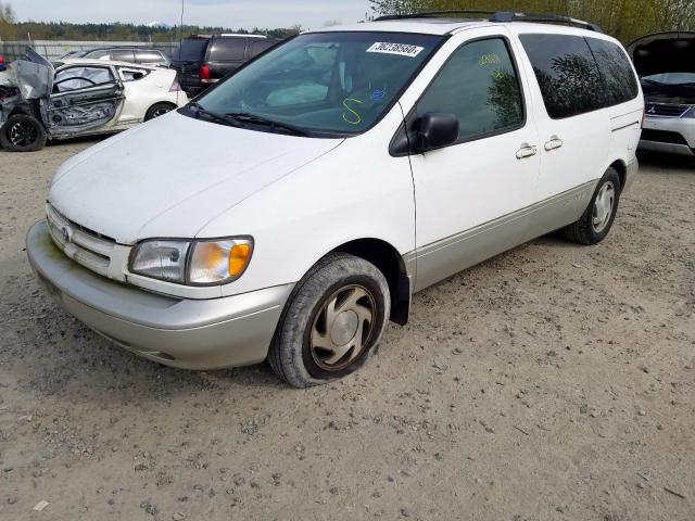 4T3ZF13C6YU234684 - 2000 TOYOTA SIENNA LE  photo 2