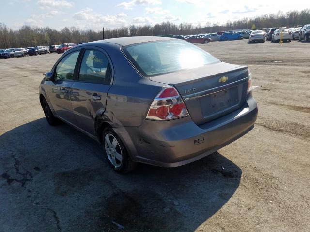 KL1TD5DE9BB202547 - 2011 CHEVROLET AVEO LS  ფოტო 3