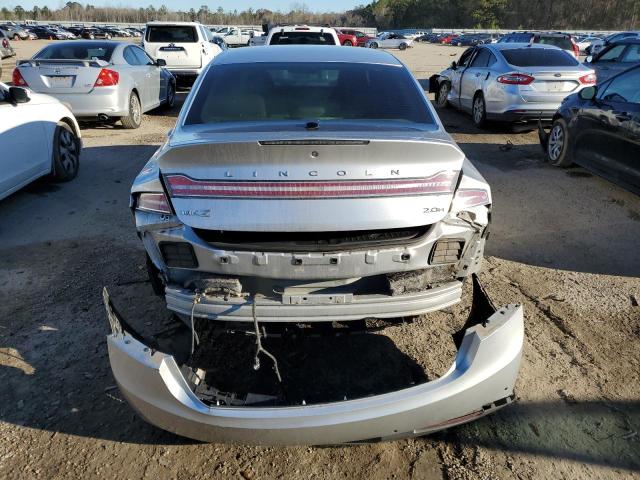 3LN6L2LU9ER807096 - 2014 LINCOLN MKZ HYBRID SILVER photo 6