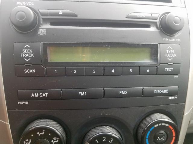 1NXBU40E29Z152475 - 2009 TOYOTA COROLLA BASE  照片 9