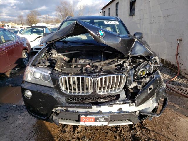 5UXWX5C52BL709135 - 2011 BMW X3 XDRIVE28I BLACK photo 5