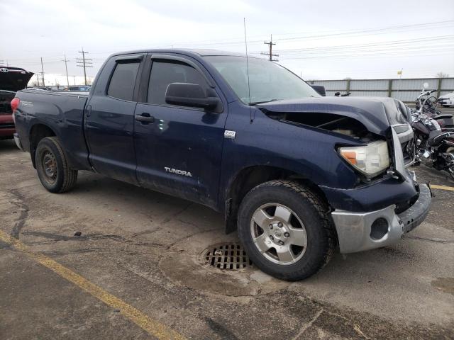 5TBBT54147S457183 - 2007 TOYOTA TUNDRA DOUBLE CAB SR5 BLUE photo 4