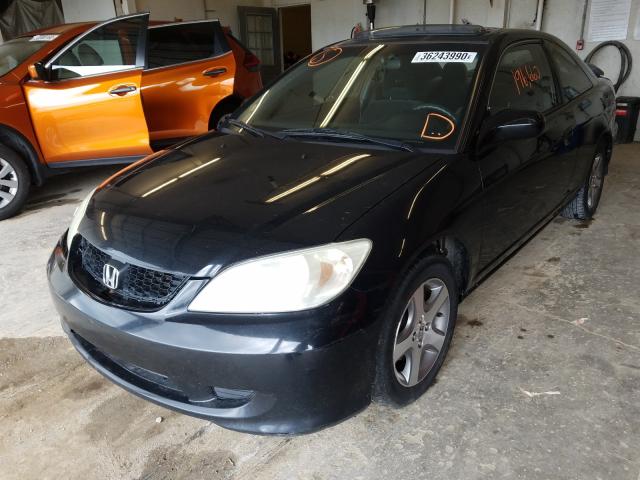 1HGEM22904L001687 - 2004 HONDA CIVIC EX  photo 2