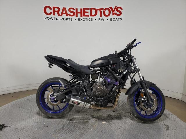 JYARM27E7JA000674 - 2018 YAMAHA MT07 BLUE photo 1