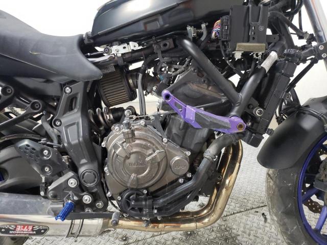 JYARM27E7JA000674 - 2018 YAMAHA MT07 BLUE photo 5