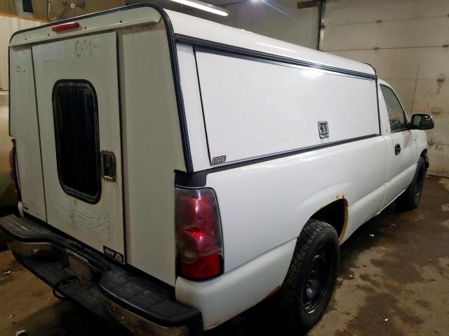 1GCEC14X07Z103886 - 2007 CHEVROLET SILVERADO C1500 CLASSIC  photo 4