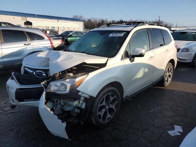 JF2SJGXCXGH555923 - 2016 SUBARU FORESTER 2.0XT TOURING WHITE photo 1