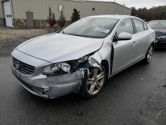 YV140MFB3F2315402 - 2015 VOLVO S60 PREMIER SILVER photo 1