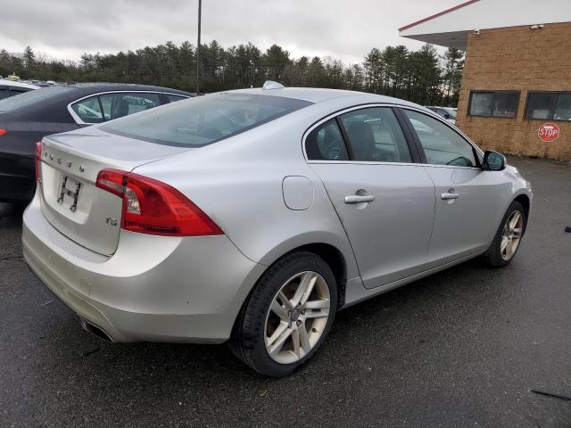 YV140MFB3F2315402 - 2015 VOLVO S60 PREMIER SILVER photo 3