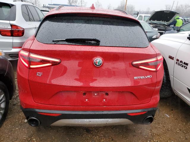 ZASFAKPN0J7B78401 - 2018 ALFA ROMEO STELVIO SPORT RED photo 6