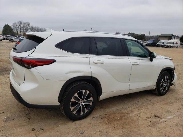 5TDGZRAH3MS514473 - 2021 TOYOTA HIGHLANDER XLE თეთრი ფოტო 3
