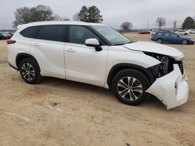 5TDGZRAH3MS514473 - 2021 TOYOTA HIGHLANDER XLE თეთრი ფოტო 4