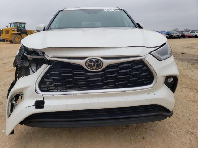5TDGZRAH3MS514473 - 2021 TOYOTA HIGHLANDER XLE თეთრი ფოტო 5
