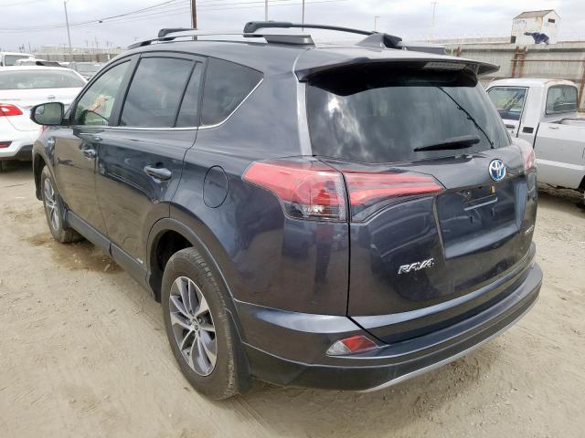 JTMRJREV9JD240252 - 2018 TOYOTA RAV4 HV LE  photo 3