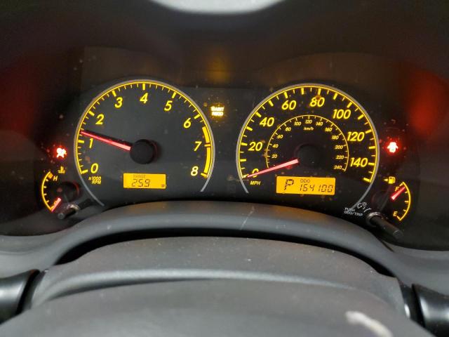 1NXBU40E69Z078722 - 2009 TOYOTA COROLLA BASE SILVER photo 9