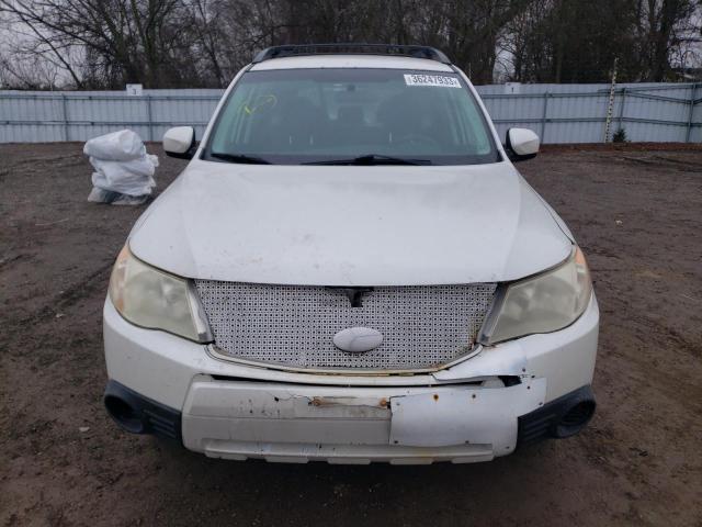 JF2SH6BC0AH723668 - 2010 SUBARU FORESTER XS Білий фото 5