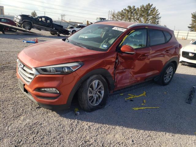 KM8J33A42HU425007 - 2017 HYUNDAI TUCSON LIMITED ORANGE photo 1